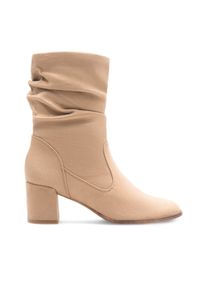 Clara Barson Botki Fraise WYL3603-1 Beżowy. Kolor: beżowy. Materiał: skóra #1
