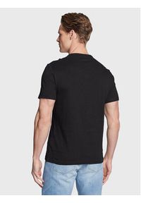Guess T-Shirt Palm Window M3GI10 K6XN4 Czarny Slim Fit. Kolor: czarny. Materiał: bawełna