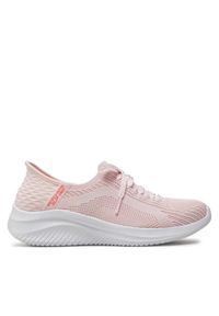 skechers - Skechers Sneakersy Ultra Flex 3.0-Brilliant Path 149710/LTPK Różowy. Kolor: różowy. Materiał: mesh, materiał