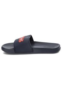 Big-Star - Granatowe Klapki Basenowe Big Star Unisex. Okazja: na plażę, na spacer, na co dzień. Kolor: niebieski. Sezon: lato. Styl: wakacyjny, sportowy, casual #3