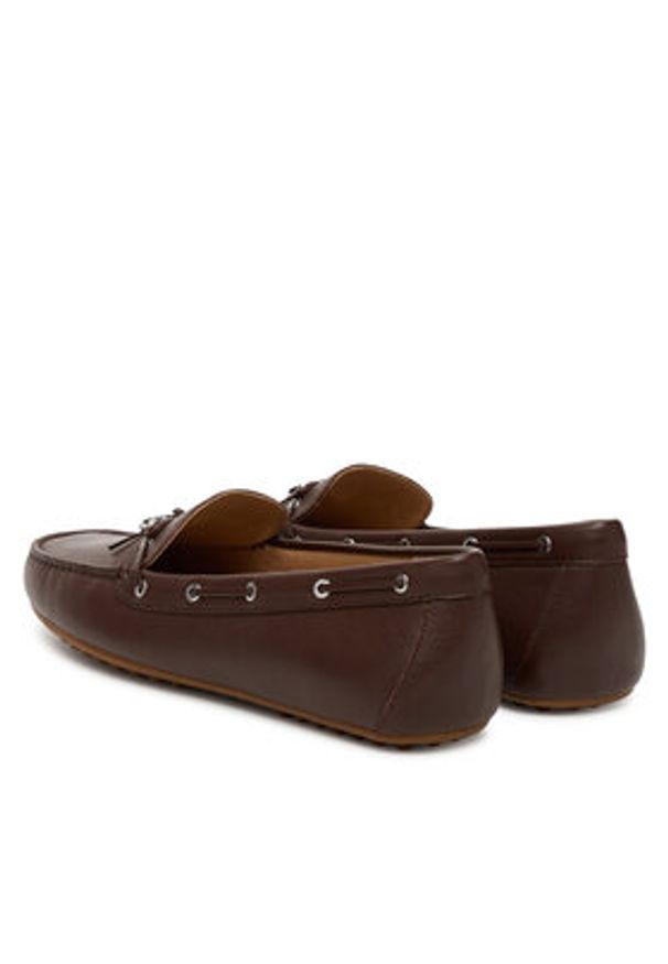 Lauren Ralph Lauren - LAUREN RALPH LAUREN Mokasyny Wylie 802967751007 Brązowy. Kolor: brązowy. Materiał: skóra