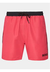 BOSS - Boss Szorty kąpielowe Starfish 50515191 Różowy Regular Fit. Kolor: różowy. Materiał: syntetyk #2