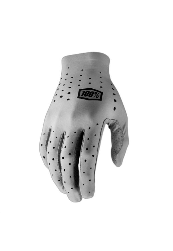 Damskie rękawiczki rowerowe 100% sling. Kolor: szary. Sport: kolarstwo