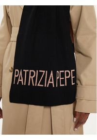 Patrizia Pepe Szalik 8F9239/A6B2-X1HM Czarny. Kolor: czarny. Materiał: materiał
