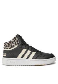 Adidas - adidas Sneakersy Hoops 3.0 Mid Shoes IG7895 Czarny. Kolor: czarny