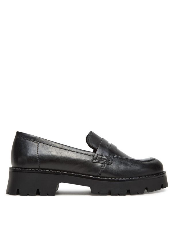 Loafersy Lasocki. Kolor: czarny