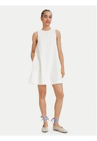 Tommy Jeans Sukienka letnia DW0DW22343 Biały A-Line Fit. Kolor: biały. Materiał: wiskoza. Sezon: lato #5