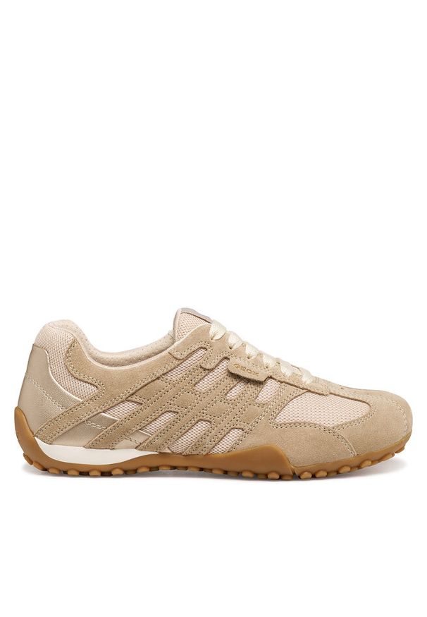 Sneakersy Geox. Kolor: beżowy