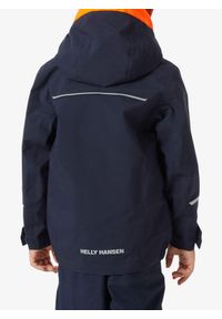 Kurtka przeciwdeszczowa dziecięca Helly Hansen Shelter Jacket 2.0. Kolor: niebieski