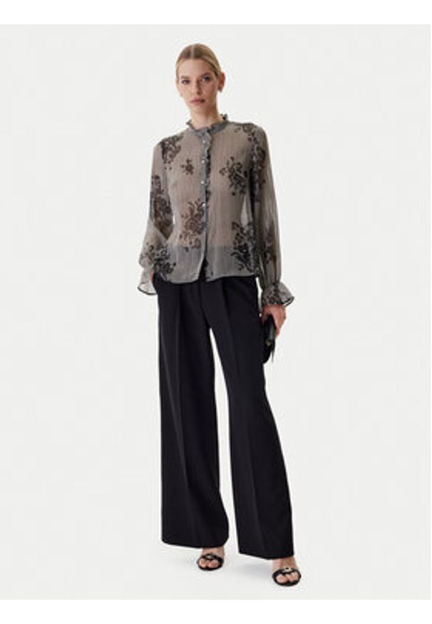 Morgan Koszula 261-COUTY.F Czarny Regular Fit. Kolor: czarny. Materiał: syntetyk