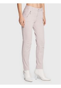 Comma Spodnie materiałowe 2119597 Różowy Regular Fit. Kolor: różowy. Materiał: materiał, bawełna #1