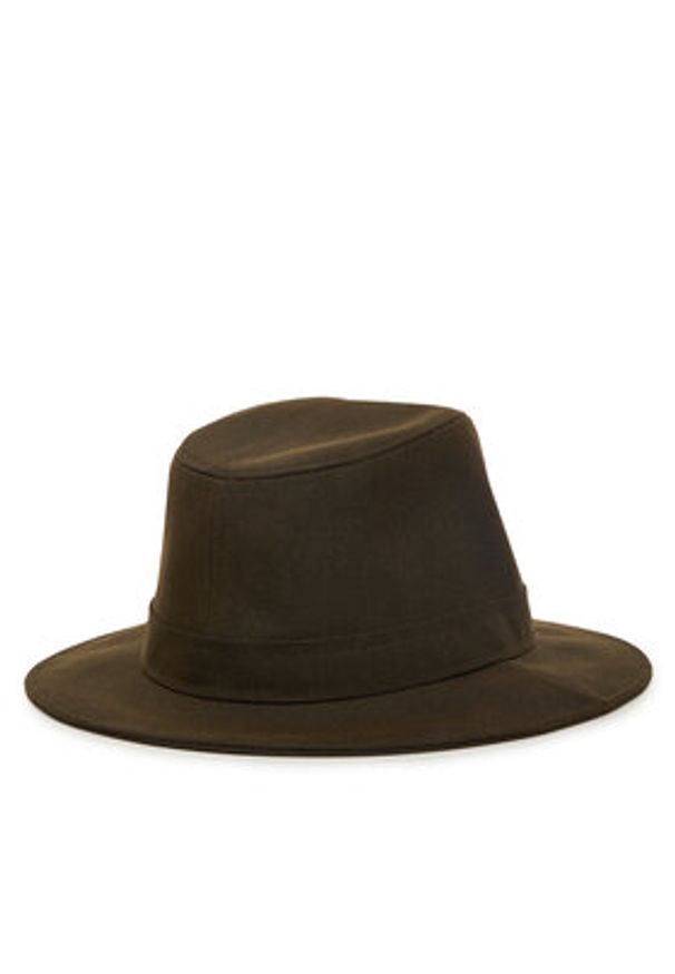 Barbour Kapelusz BARBOUR-LHA0401OL71 Khaki. Kolor: brązowy. Materiał: bawełna, materiał