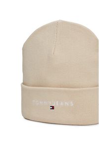 Tommy Jeans Czapka AW0AW16783 Beżowy. Kolor: beżowy. Materiał: bawełna, materiał #2