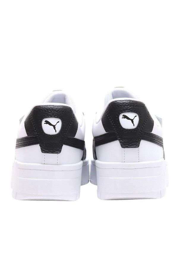 Puma - Damskie Skórzane Buty Sportowe Cali Dream. Kolor: biały. Materiał: skóra. Styl: sportowy