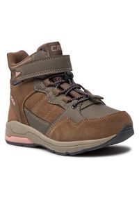 CMP Buty Kids Hadil Leather Wp Urban Shoes 3Q84524 Brązowy. Kolor: brązowy. Materiał: zamsz, skóra #3