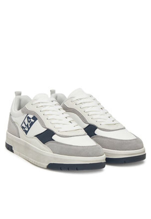 Napapijri Sneakersy Dust NP0A4IQY Biały. Kolor: biały. Materiał: skóra