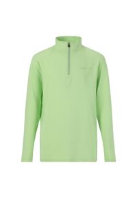 ENDURANCE - Polar dla dzieci Endurance Ailan. Kolor: zielony. Materiał: polar. Długość rękawa: długi rękaw. Styl: młodzieżowy #1