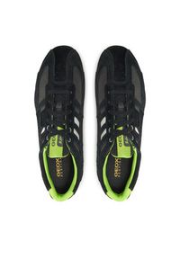 Geox Sneakersy Uomo Snake U4507A 022EK C9151 Czarny. Kolor: czarny. Materiał: zamsz, skóra #5