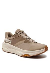 HOKA - Hoka Sneakersy Transport 1123153 Brązowy. Kolor: brązowy. Materiał: materiał #2