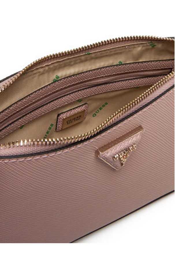 Guess Torebka HWEZG9 52317 Różowy. Kolor: różowy. Materiał: skórzane