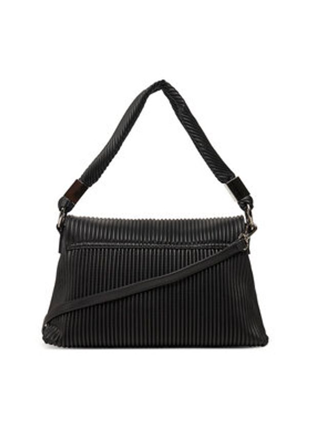 John Richmond Torebka RWP25134BO Czarny. Kolor: czarny. Materiał: skórzane