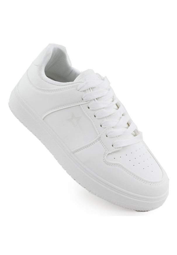 Big-Star - Półbuty sportowe białe Big Star RR274A241. Kolor: biały. Materiał: skóra ekologiczna. Sezon: lato