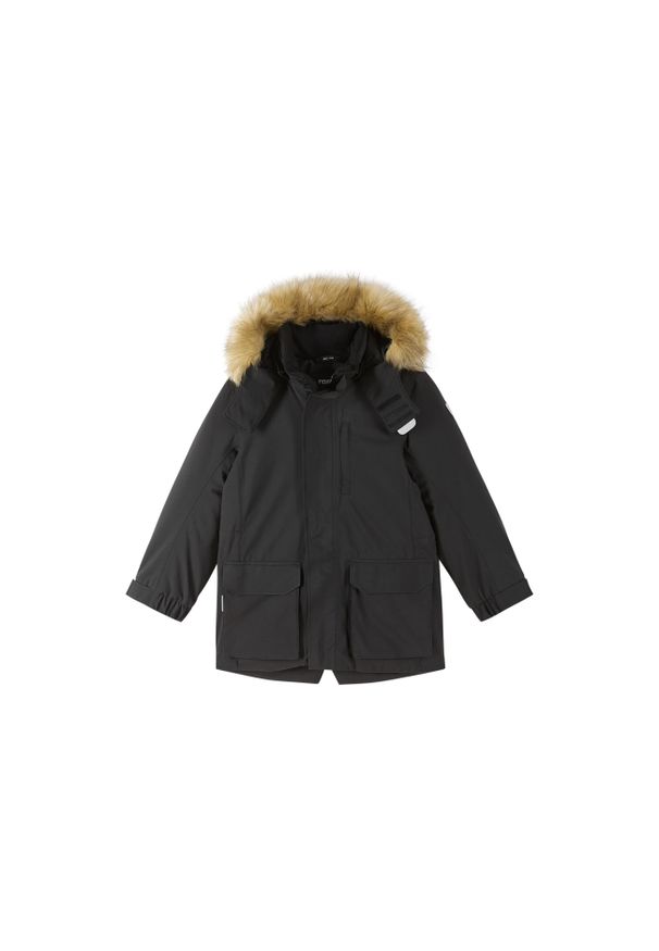 Dziecięcy kombinezon wodoodporny Reima Ajaton. Kolor: czarny. Materiał: puch. Styl: sportowy