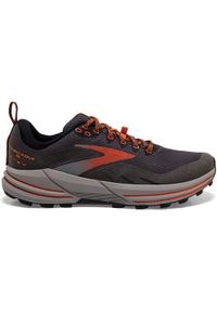 Buty do biegania damskie Brooks Cascadia 16 Gtx. Zapięcie: sznurówki. Kolor: szary. Materiał: guma, syntetyk, materiał. Szerokość cholewki: normalna. Sport: bieganie
