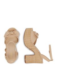 DeeZee Espadryle RT2206125 Beżowy. Kolor: beżowy. Materiał: materiał #5