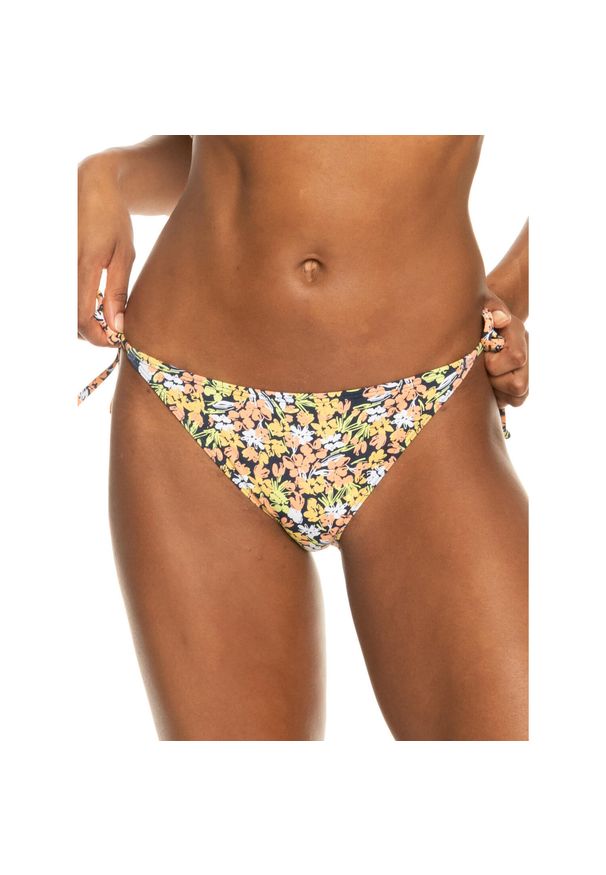 Dół stroju kąpielowego damskiego Roxy Printed Beach. Kolor: niebieski
