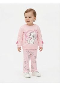 Sinsay - Bluza crewneck z nadrukiem Marie - różowy. Kolor: różowy. Wzór: nadruk #1