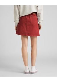 Lee - DAMSKA SPÓDNICA LEE A LINE ZIP SKIRT RED OCRE L38FQM38 #3