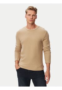 JOOP! Jeans Longsleeve Jjj-Phineus 30103355 Brązowy jasny Regular Fit. Kolor: brązowy. Materiał: bawełna. Długość rękawa: długi rękaw #1