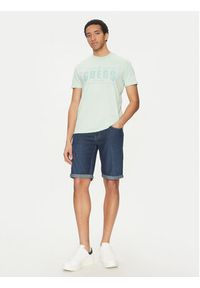 Guess Szorty jeansowe M5GD01 D5MZ1 Granatowy Regular Fit. Kolor: niebieski. Materiał: bawełna #4