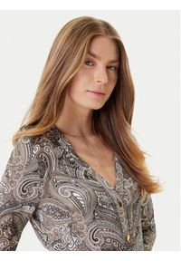 Marciano Guess Sukienka koszulowa 5YGK47 7298A Beżowy Regular Fit. Kolor: beżowy. Materiał: wiskoza. Typ sukienki: koszulowe #5