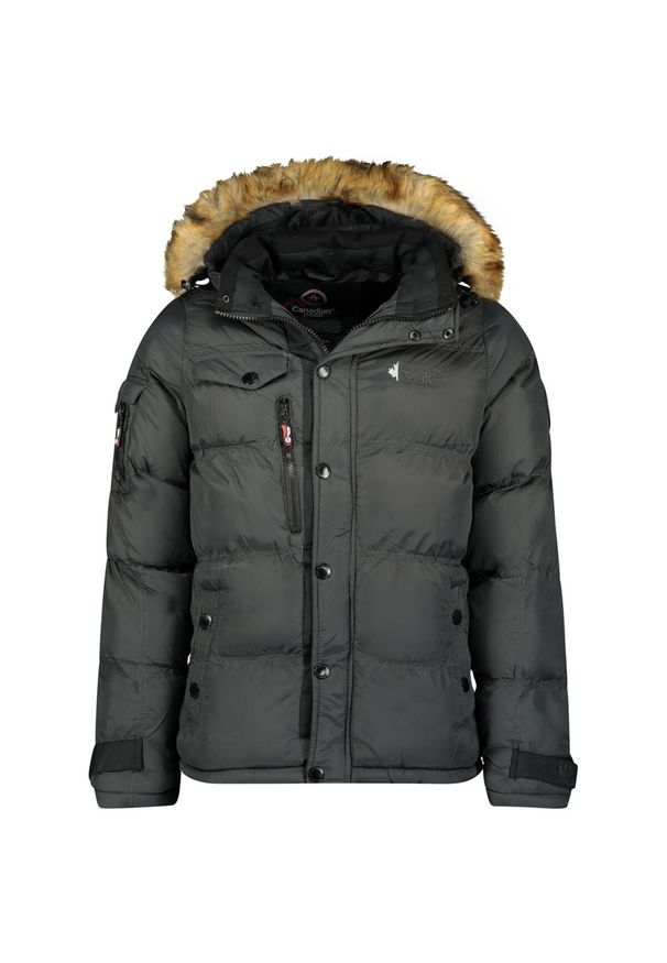 CANADIAN PEAK - Parka Canadian Peak Bukkateak 001. Kolor: szary. Sezon: zima
