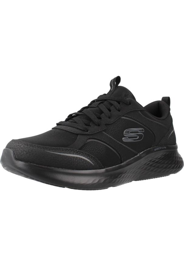 skechers - Buty SKECHERS SKECH-LITE PRO-SLEEK Czarny. Kolor: czarny. Materiał: tkanina, skóra, syntetyk
