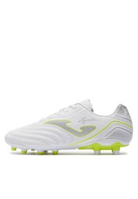 Joma Buty do piłki nożnej Aguila 24 AGUS2402FG Biały. Kolor: biały. Materiał: skóra