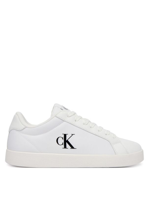 Sneakersy Calvin Klein. Kolor: biały