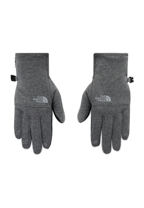 The North Face Rękawiczki Damskie Etip Recycled Glove NF0A4SHADYY1 Szary. Kolor: szary. Materiał: materiał