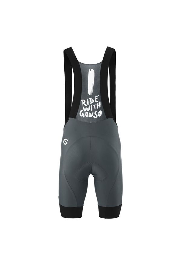 GONSO - Spodenki na szelkach Gonso SQlab. Kolor: wielokolorowy, niebieski, szary. Sport: kolarstwo