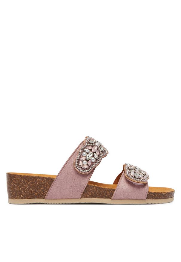 Klapki Scholl. Kolor: różowy