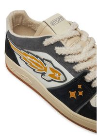 Enterprise Japan Sneakersy BB5003 PX310 S3698 Biały. Kolor: biały. Materiał: skóra