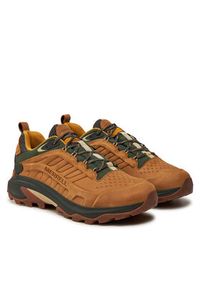 Merrell Trekkingi Moab Speed 2 Ltr Wp J038423 Brązowy. Kolor: brązowy. Materiał: nubuk, skóra. Sport: turystyka piesza #6