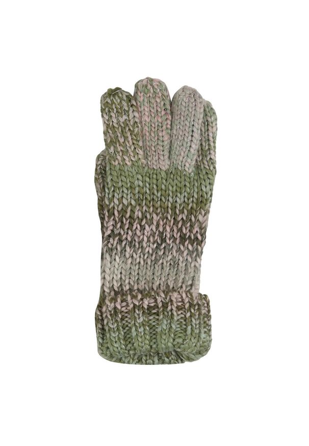 Regatta - Damskie Rękawiczki Dzianinowe Frosty Gloves VI. Kolor: szary. Materiał: dzianina. Sport: turystyka piesza
