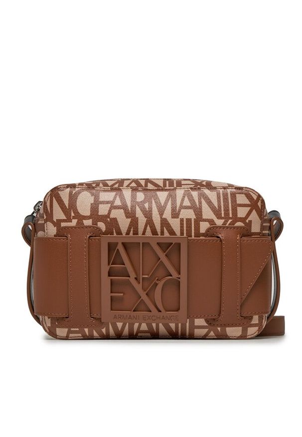 Torebka Armani Exchange. Kolor: brązowy