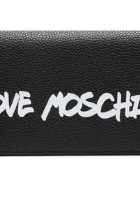 Love Moschino - LOVE MOSCHINO Torebka JC4254PP0HK1300A Czarny. Kolor: czarny. Materiał: skórzane #3