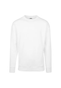 Urban Classics - Męska Bluza Z Okrągłym Dekoltem. Kolor: biały