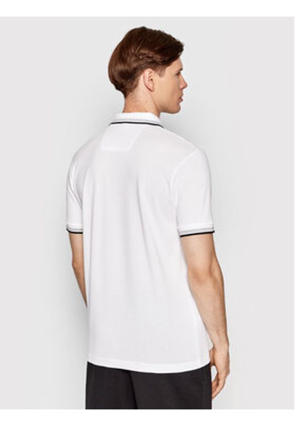 BOSS - Boss Polo Paddy 50469055 Biały Regular Fit. Typ kołnierza: polo. Kolor: biały. Materiał: bawełna