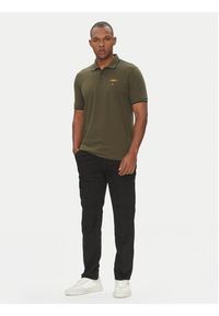 Aeronautica Militare Spodnie materiałowe 251PA1662CT3526 Czarny Regular Fit. Kolor: czarny. Materiał: bawełna, len #3